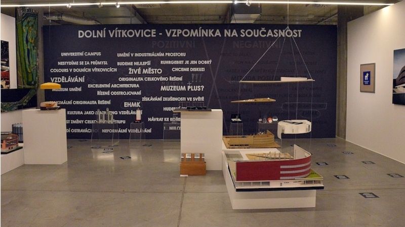 Výstava představuje, jak se Dolní Vítkovice proměnily za 17 let